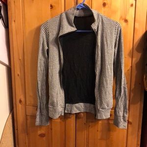 Black white jacket size s